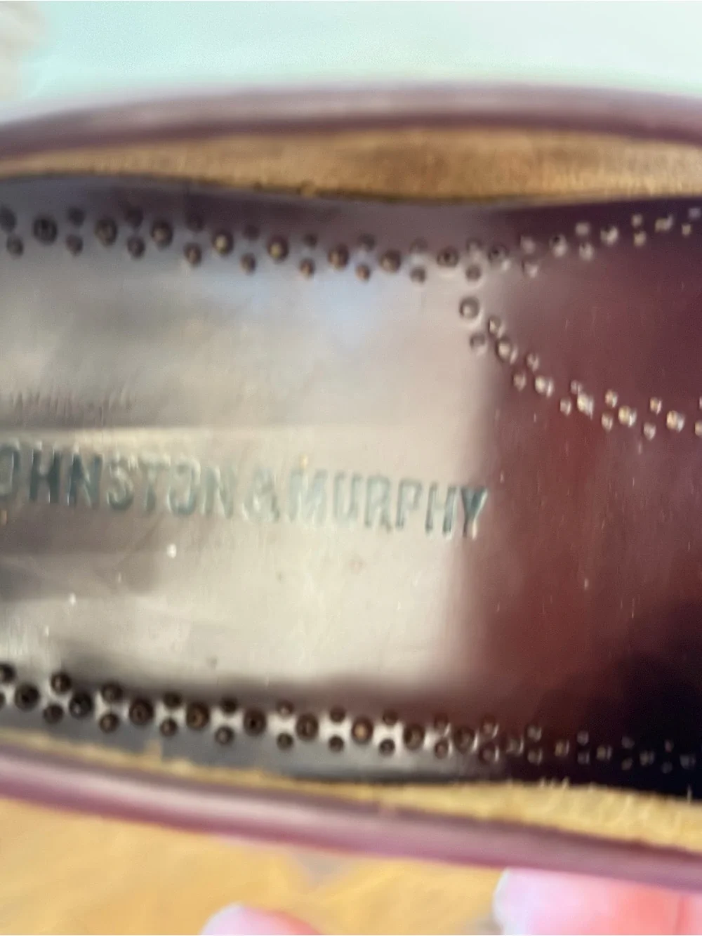 Johnston & Murphy Men’s Wine/Burgundy Tassel Loafers 7.5